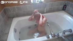 Bath time with Greyhound (Head Shaving Edition) | Download from Files Monster