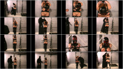 Tit Punishment in Rubber for Slave Eve - Cam 1 | Download from Files Monster