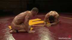 Marcus "Titan" Ruhl vs Jeremy "Stonewall" Stevens - Muscled Oil Match! | Download from Files Monster