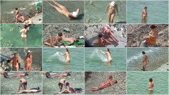 Cute young teen nudists on the beach | Download from Files Monster