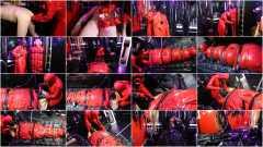 Hard Rubber Bondage and Serious Kit Milking | Download from Files Monster