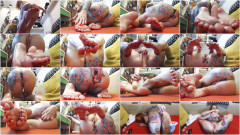 Foot play and anal | Download from Files Monster