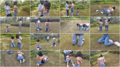 A Rope of Love - Youyou and Luoluo outdoor rope play | Download from Files Monster