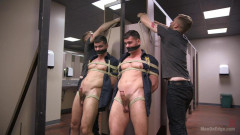 Security Guard Edged Beyond His Limit In The Bathroom | Download from Files Monster