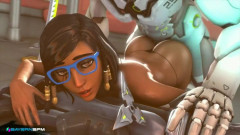 Hot babes of overwatch give handjobs and blowjobs | Download from Files Monster
