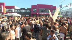 Folsom Street Whore tormented in front of thousands of people | Download from Files Monster