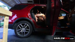 Harlemsex Bareback fucking in the car | Download from Files Monster