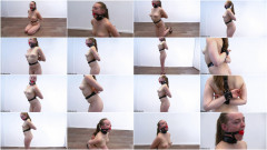 Kerry in the custom made leather box tie | Download from Files Monster