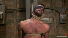 Mr Morgan Black is taken, beaten, edged and milked. | Download from Files Monster