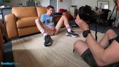 A close up look at Brads cheeky nude photoshoot | Download from Files Monster