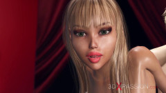 She plays with a hot horny blonde | Download from Files Monster