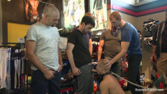 Cock Hungry Whore Gang Fucked at Mr. S Leather