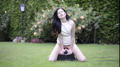 Fun outside with Daniella Rose