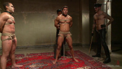 Christian Wilde abuses and fucks the boys Boundgods