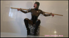 Julia Power in Rubber & Ballet Boots Toaxxx
