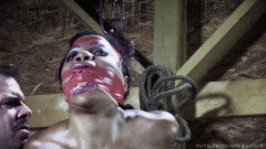 Nos - Monica Ziptied and Taped Up in the Barn - Episode 4