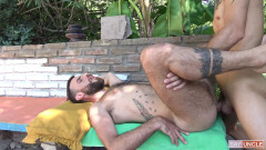 Relaxing By The Pool