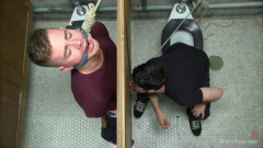 Hot Stud Trapped at the Glory Hole