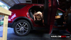 Harlemsex Bareback fucking in the car