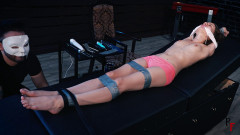 Tickling and Double Darsonval Apparatus on Her Belly