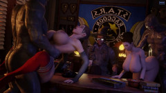 2 Hours porn 3d video of claire redfield