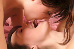 Ruzana & Iriska - Kissing - by Skokov