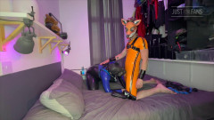 Dom fox and sub pup, pet play with OmegaMyst