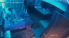 In the dark room