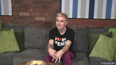 Interviewing Blond boy Jamie
