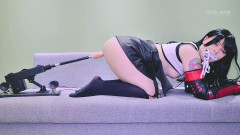 Fuck machine made pink Tifa Lockhar