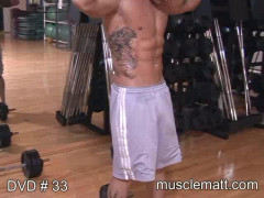 Adam Pumped & Sweaty