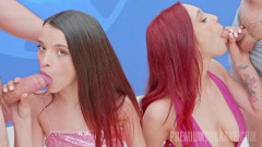 Dizzy Bukkake Blowbang - Alexandra Targaryen, Ohana Petite