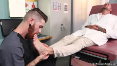 Riley Loses A Tickling Bet
