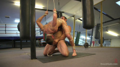 Slender Stud Humiliated And Abused At The Hands Of His Muscled Tenan
