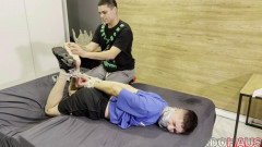 SadoHaus - Robber Breaks Into House & Is Tied Up By Tickle Fetish Owner