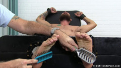 MyFriendsFeet Dustin Tickled To Insanity