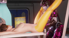 Widowmaker and Tracer Tickling Interactive
