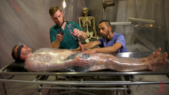 Doctor's Anal Orders: Blaze Austin edged, pumped, and stretched