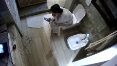 Toilet spy