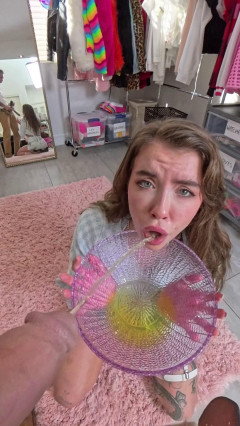 RealHookupHotshot eden ivy gets anal and gets pissed on