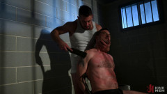 Caught Off Guard: Dante Colle Fucks Prison Guard, Derek Kage