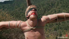 Logan Stevens - Captured and edged in the deep woods