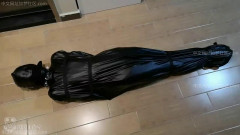 The maid's tight sleeping bag
