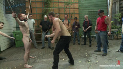 Lazy employee abused and humiliated by coworkers at Stompers Boots | Download from Files Monster
