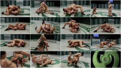 Blond Amazon destroy & humiliates Sexy Hawaiian | Download from Files Monster
