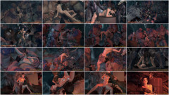 Hardcore Monster's Orgy For Lara Croft | Download from Files Monster