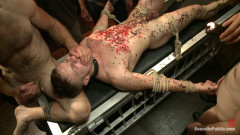 Wax and Gang Bang a Muscled Stud with a Fat Cock | Download from Files Monster