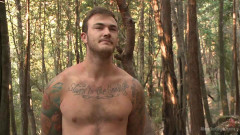 Christian Wilde - Bound Christian Wilde begs to cum in the woods | Download from Files Monster
