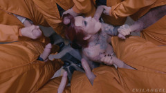 Gangbang  metal ass fuck eight on sabien demonia | Download from Files Monster