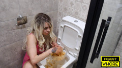  Eat My Friends Leftovers with Urine From the Toilet | Download from Files Monster